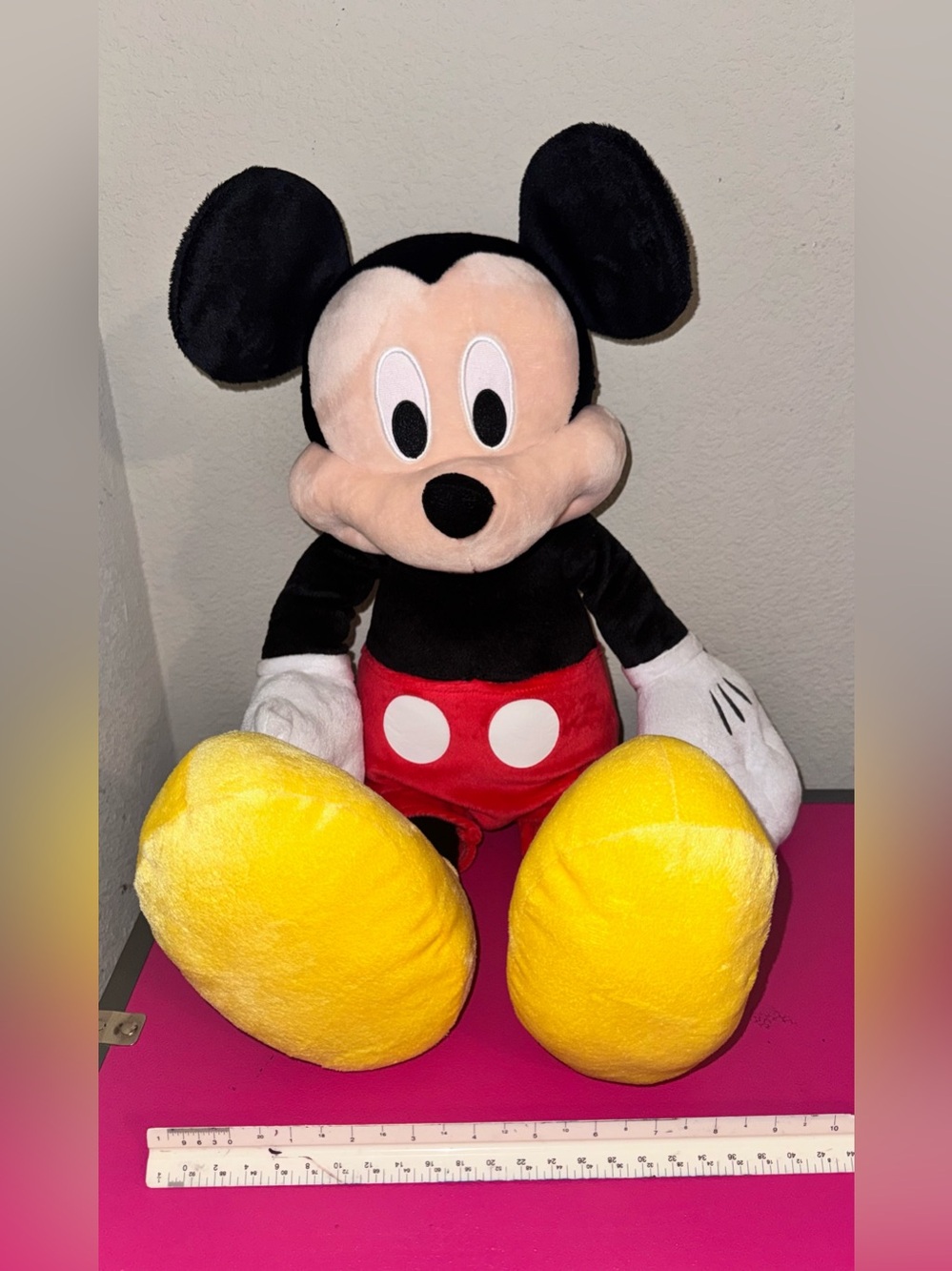 Jumbo Mickey Mouse Plush